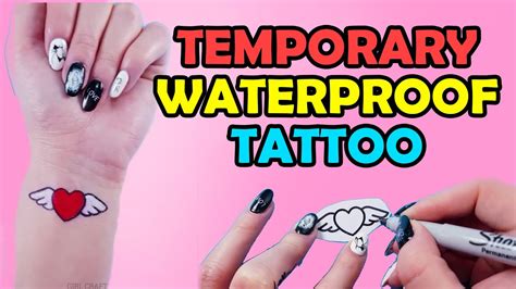 create your own temporary tattoo.